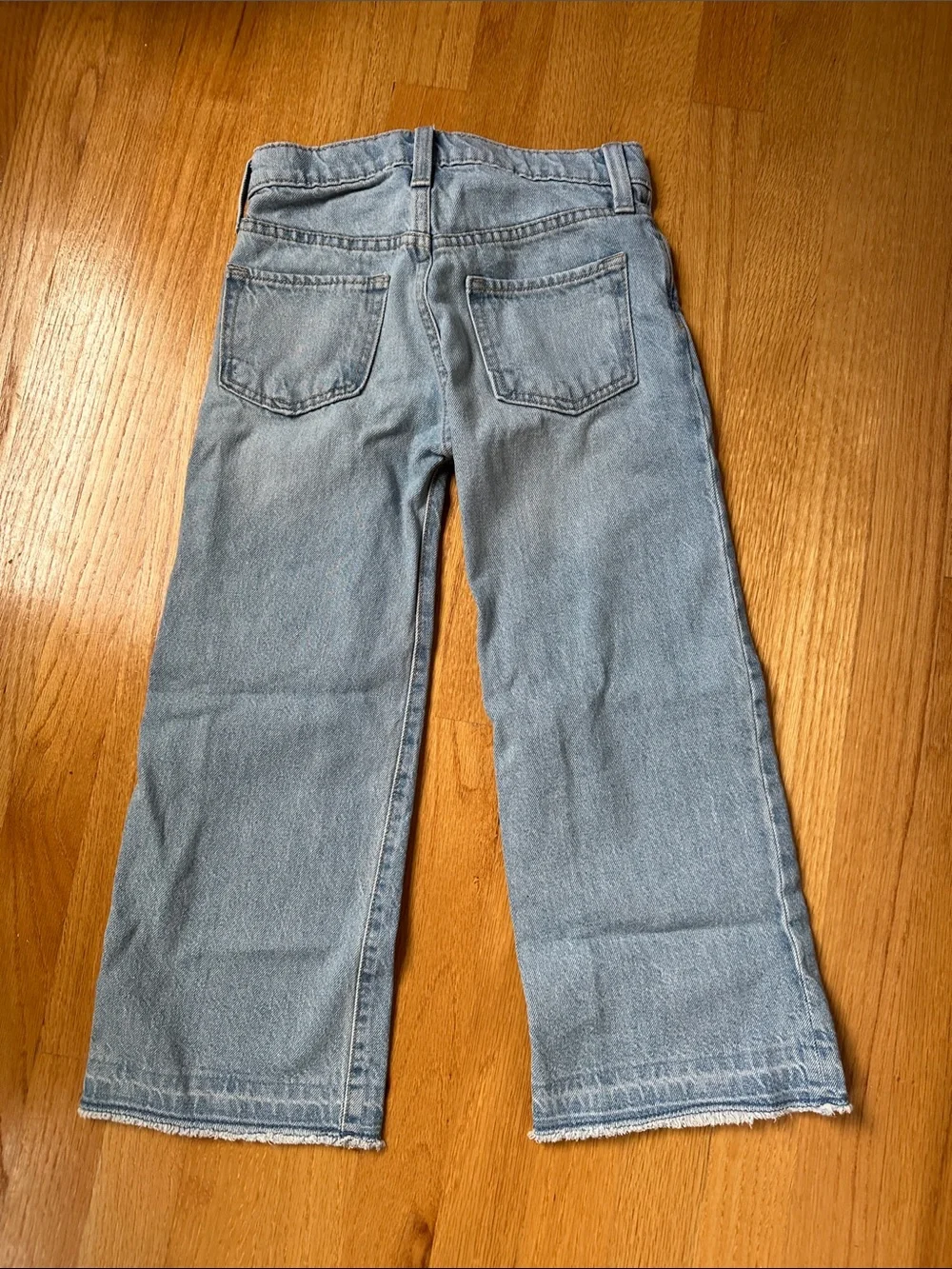 Old Navy Light Blue Wide-Leg Flare Jeans